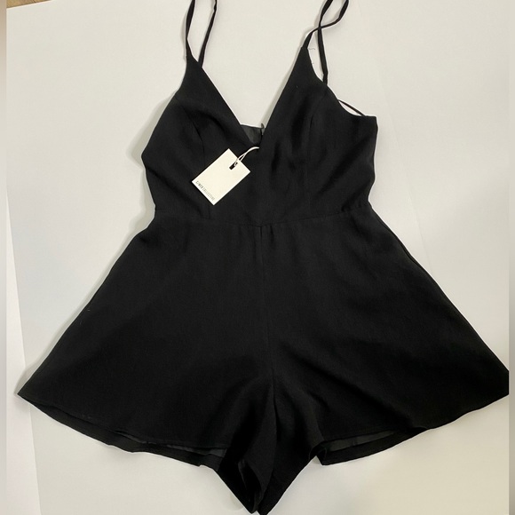 C/MEO COLLECTIVE Black Romper NWT Size S - Picture 8 of 12